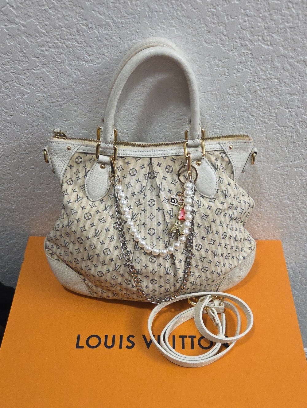 Louis Vuitton Monogram Mini Lin Croisette Marina - Picture 11 of 13